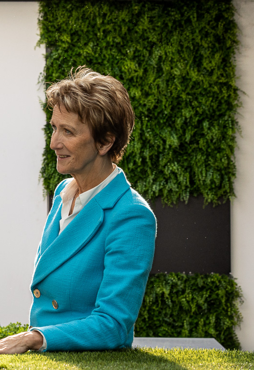 foto van annemie baeyaert, eigenaar van huisvernieuwers